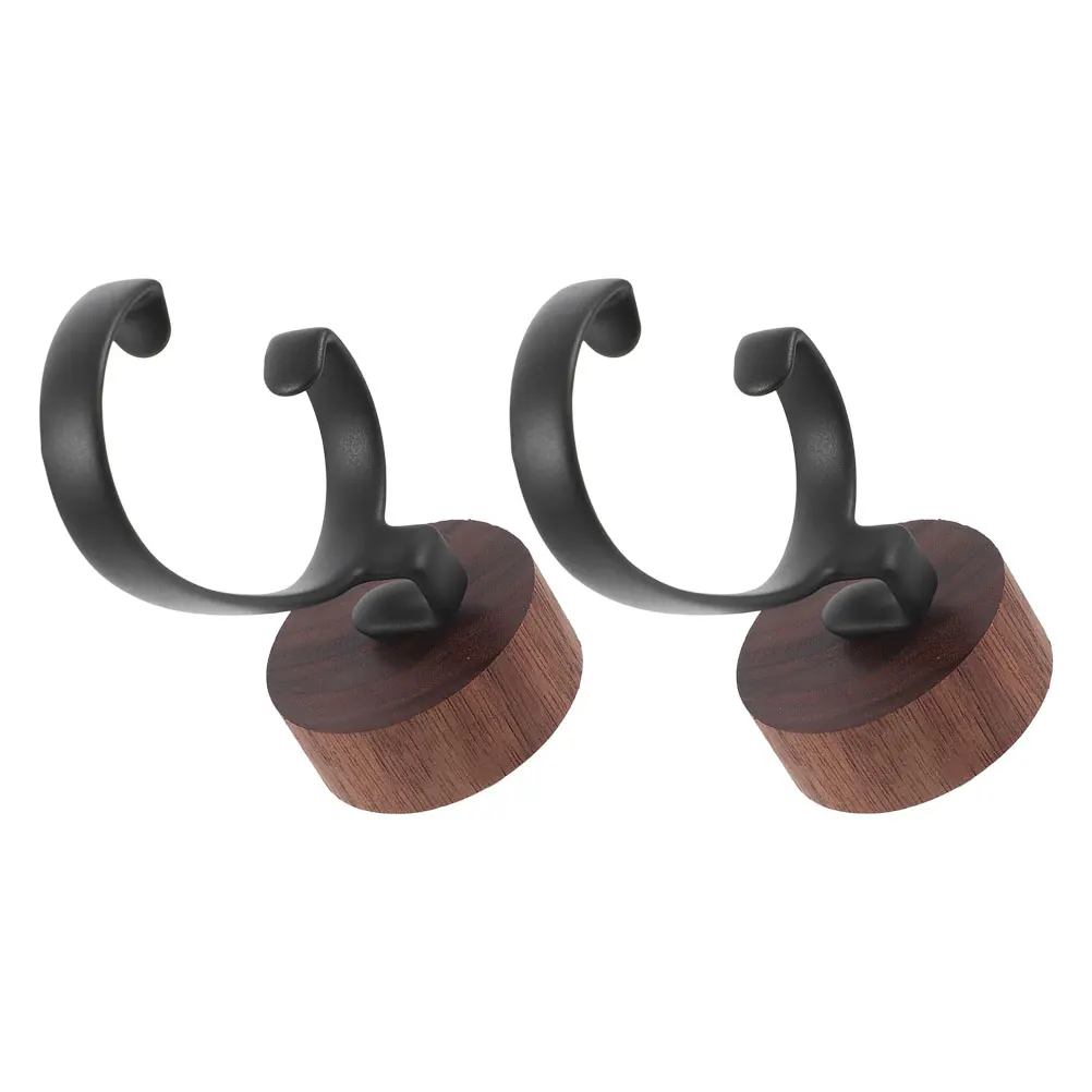 

2 шт. подставка для часов из орехового дерева, съемный C-образный держатель, одиночная стойка для ювелирных изделий для часов для мужчин и женщин, подставка для браслета, основание