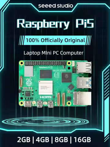 라즈베리 Pi5 8GB 16GB 4GB 2GB 키트 노트북 미니 PC 컴퓨터, 2.4GHz 64비트 쿼드 코어 Arm Cortex-A76,Bluetooth5.0,BLE 무선