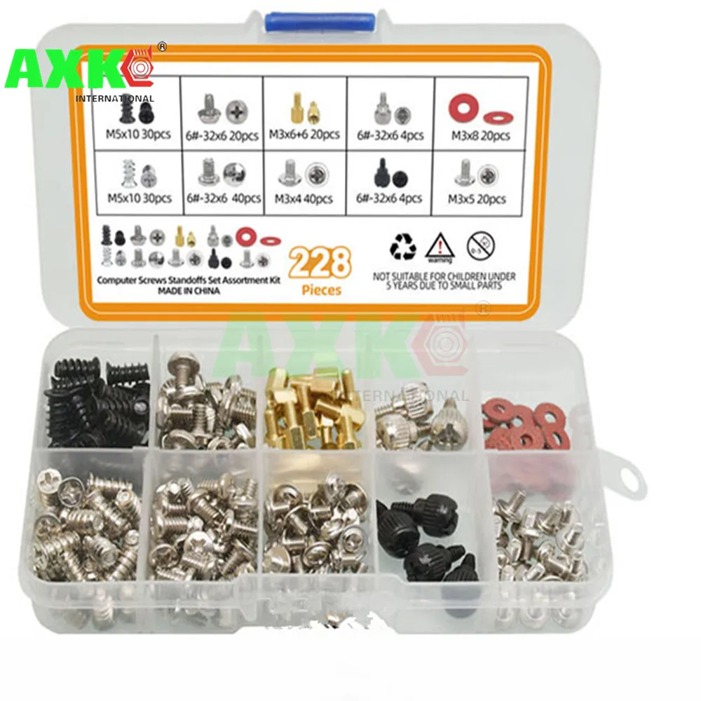 DIY Repair Tool Screws Accessories For Motherboard Mounting Hardware PC Hard Disk Computer Desktop Computer Case Screw   