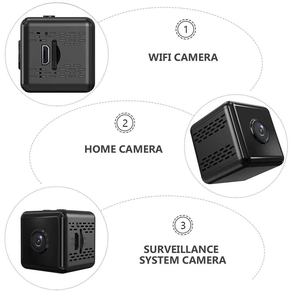 

Ip Camera 150° Wide Angle 1080P Hd Night Vision Monitoring Security Camera Motion For Home Office Indoor