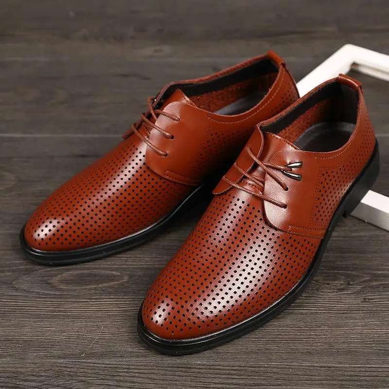 

Мужская классическая официальная обувь из искусственной кожи с легендарным дизайном XRS-9856-1