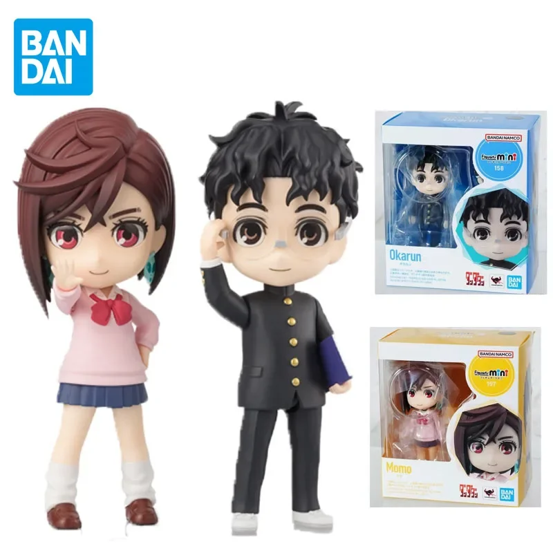 Bandai Original Figuarts Mini DAN DA DAN Anime Figure Oksrun Momo Action Figure Toys for Boys Girls Children Birthday Gifts