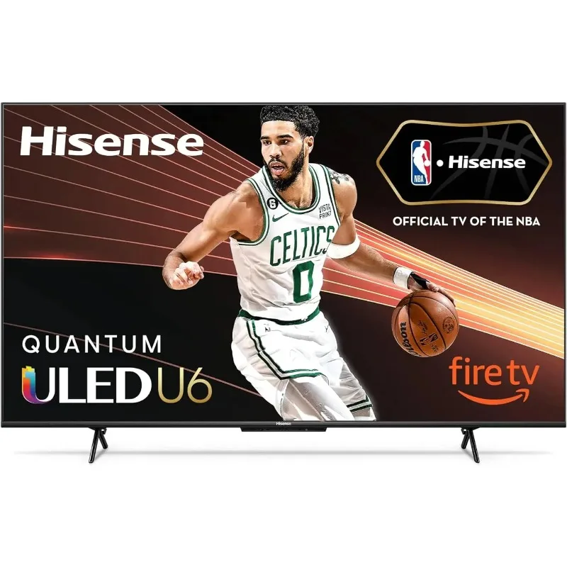 

Hisense 65-дюймовый класс U6HF Series ULED 4K UHD Smart Fire TV (модель 65U6HF, 2023)-QLED, 2,4-nit Dolby Vision,