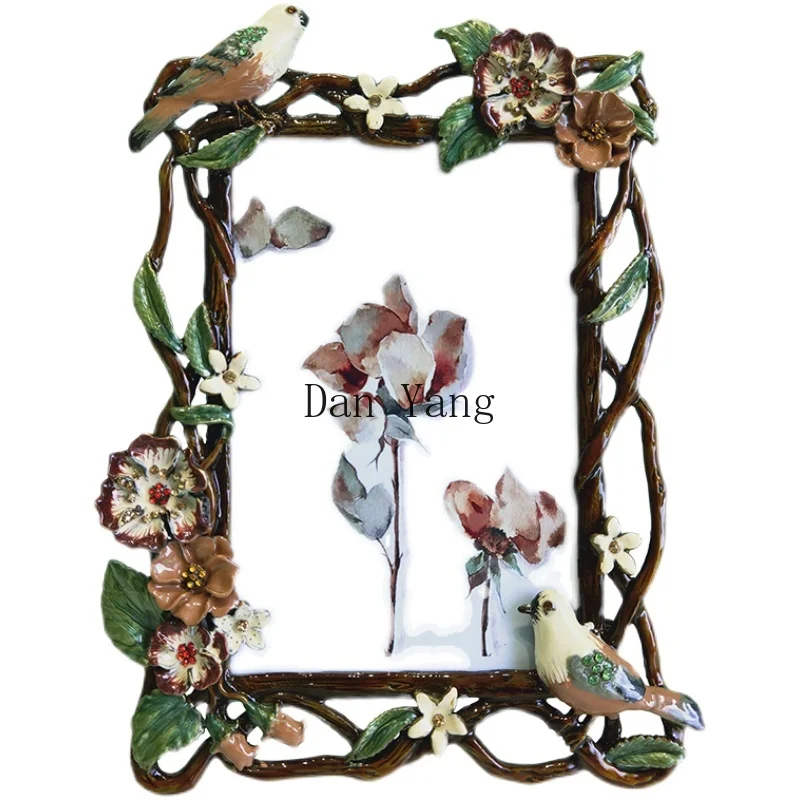 

YJ photo frame setting table creative cloisonne picture frame couple wedding photo photo frame