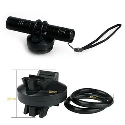 360 Swivel Bicycle Cycle Bike Front Torch Mount LED Head Light Flashlight Holder