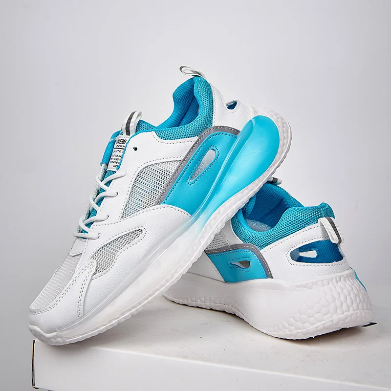 

Повседневные кроссовки, мужские дышащие кроссовки, мужская противоскользящая сетчатая обувь, мужская удобная мягкая спортивная обувь на шнуровке, мужская