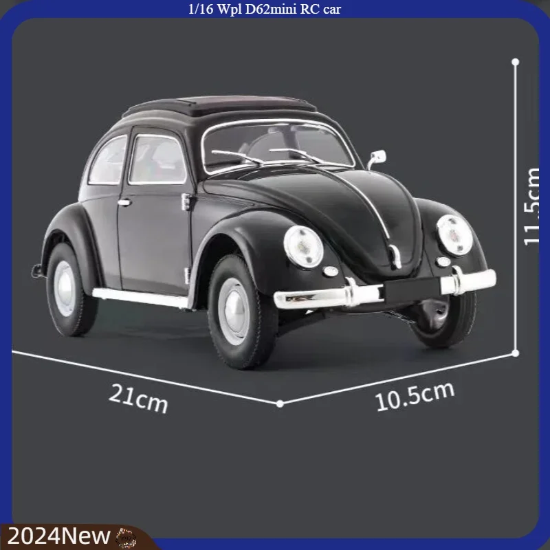 

1/16 Wpl D62mini для Vw Beetle Hardtop Sedan Модель 1949-1963 Автомобиль с дистанционным управлением Игрушечный автомобиль с дистанционным управлением Радиоуправляемый альпинистский автомобиль Игрушечный подарок