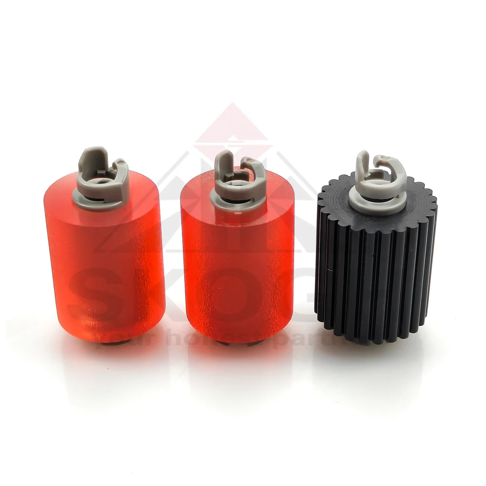 3PCS/Set Pickup Roller For Konica Minolta bizhub C258 C308 C368 C458 C558 C658 Feed Separation Roller A64J564201 A64J564101