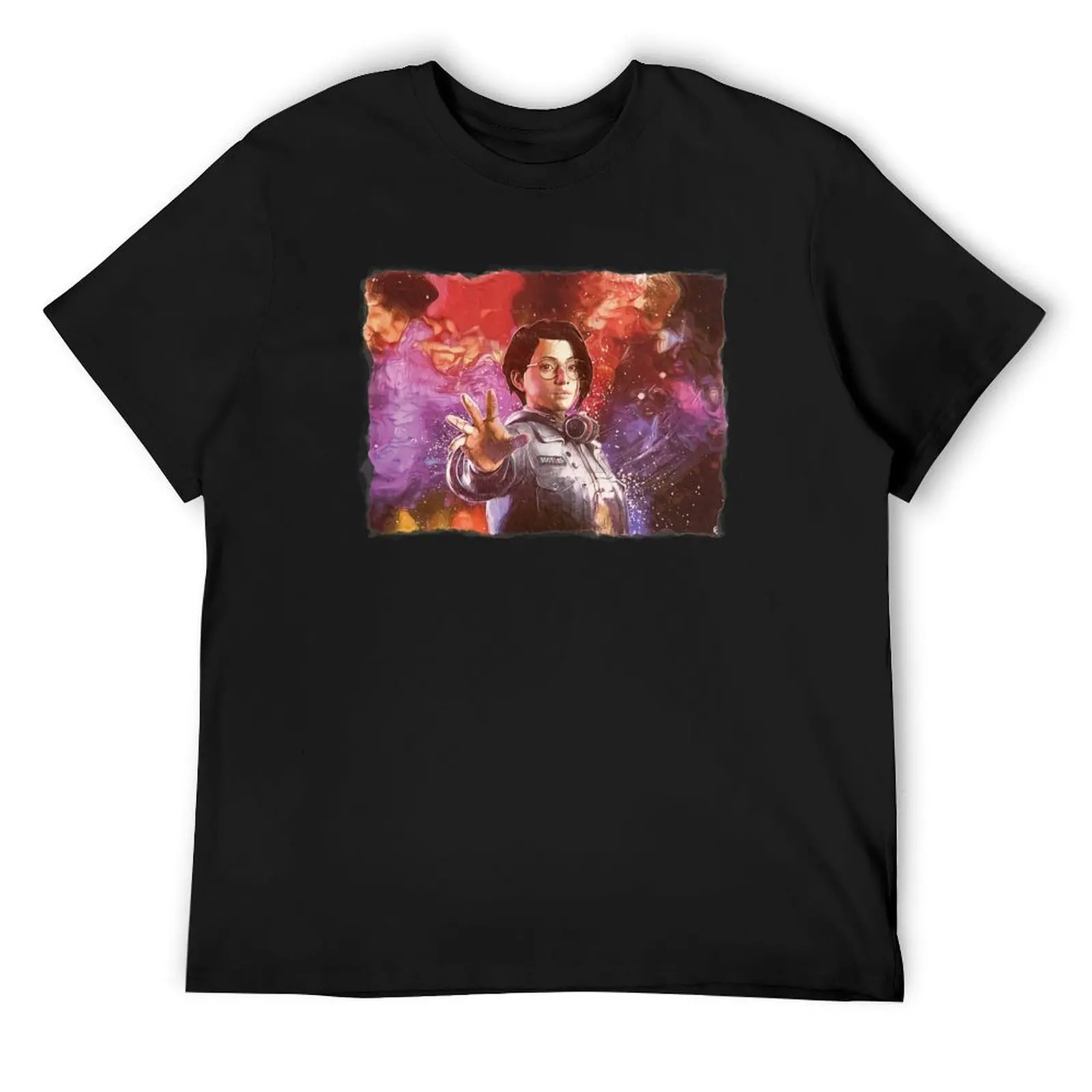 

Life is strange True colors - Alex Chen Painted T-Shirt boys whites man clothes mens workout shirts