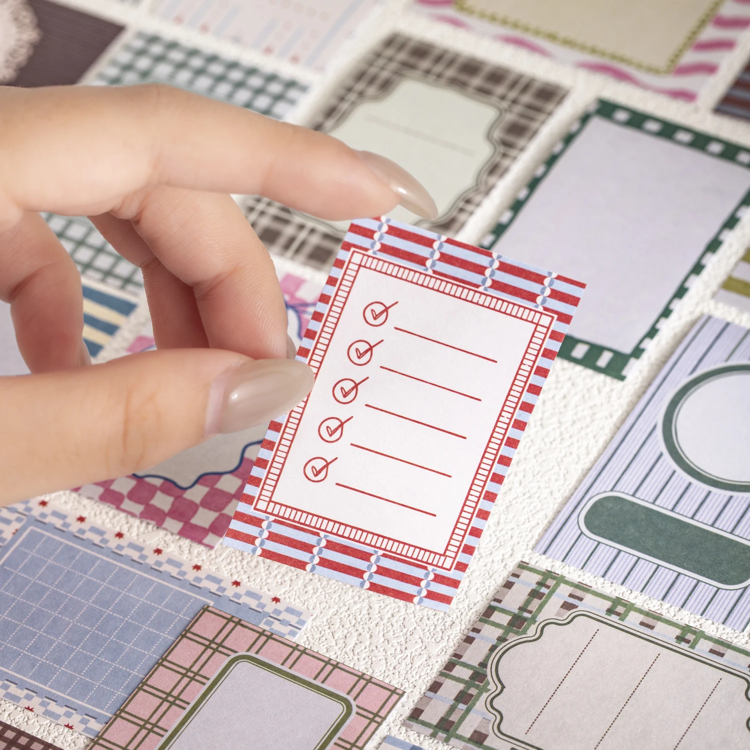 Border Chronicles Series Vintage Baroque Frame Label Landscape Sticker Creative DIY Journal Material Collage Stationery