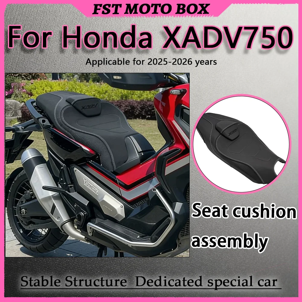For Honda XADV750 25-26 Seat Assembly with Neat Secure Stitching And Precision Edge Binding Craftsmanship