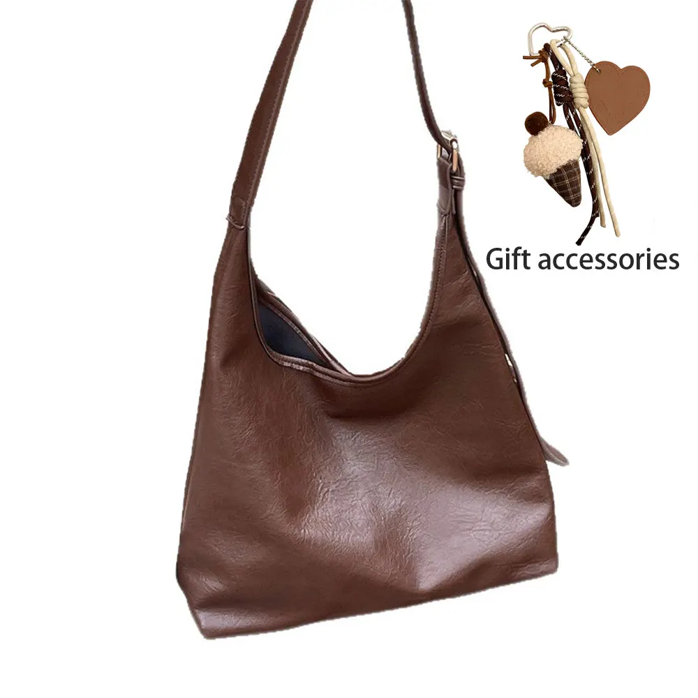 

2025 Autumn And Winter New Large Capacity Women's Bag, Versatile For Daily Commuting And Class, Crossbody Mother Bag