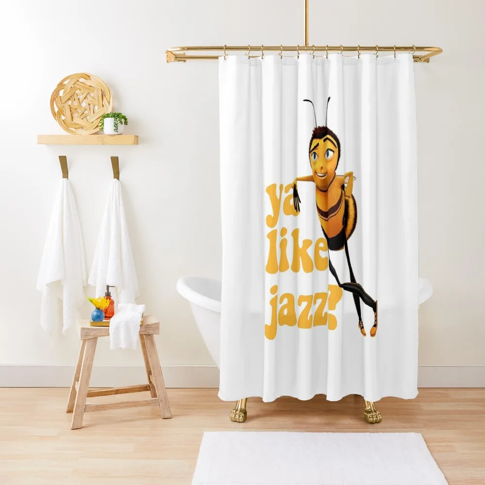 ya like jazz? Shower Curtain Funny Shower Curtain