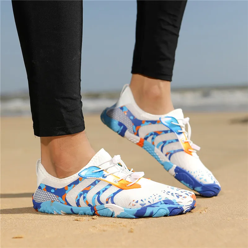 Unisex Quick-Drying Barefoot Water Shoes, Non-Slip, Breathable, Lightweight, Suitable for Swimming, Diving, Surfing, Beach, Yoga, Fitness, and River Tracing