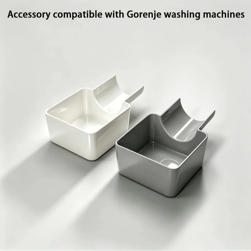 G-Model Washing Machine Drain Tray For Floor Overflow, Washing Machine Drain Catcher for Front-Load/Rinse Holders, Storage Shelf