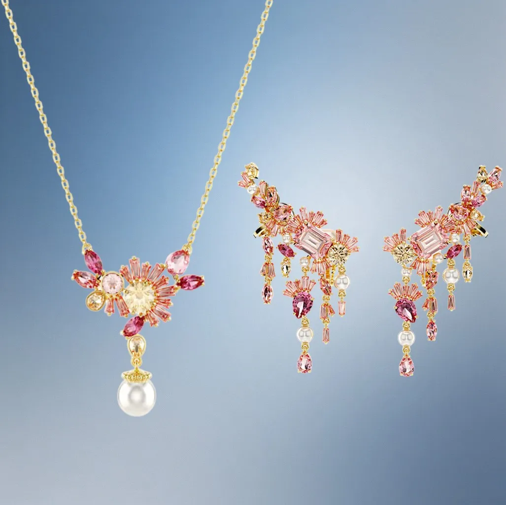 2026 New Arrival:Masterful Craftsmanship Crystal Set Ladies Bridal Accessories Skin-Brightening Graceful
