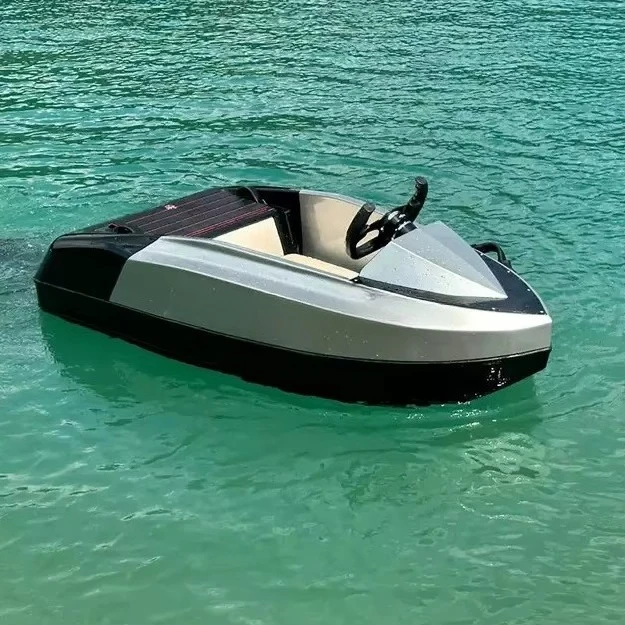 Custom Mini Jet Boat ABS Plastic Inflatable Jet Ski for Children 48v Battery Voltage Sale Jet Boat Bag for Ocean Waters