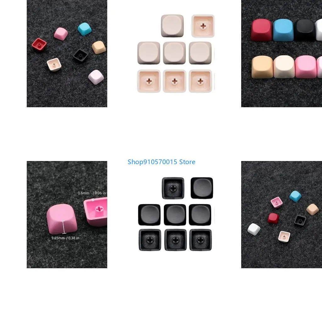 B95C 1U Keycap Unique Character MOA Profile Thick PBT Blank Keycap for MX Switches