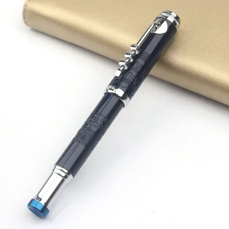 

Limited Edition Great Characters MB Miles Davis with Fine Engraved Jazz Pattern Unforgettable Multiple Ballpoint Rollerball Pens