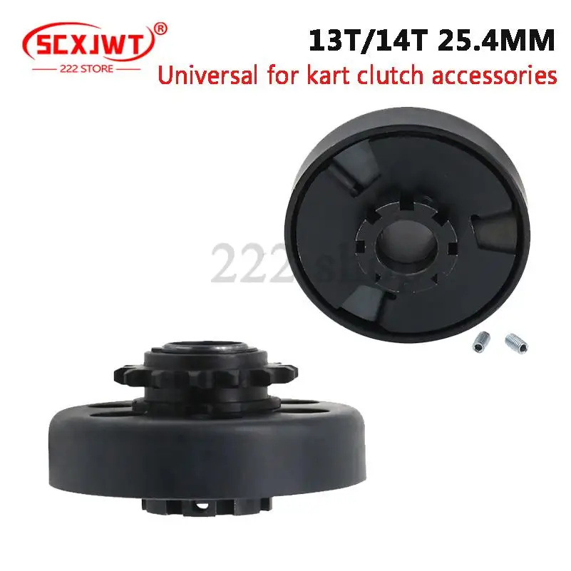 13/14T Tooth Centrifugal Automatic Clutch 25.4mm For GO Kart Fun Minibike Drive Sprocket 428 Chain