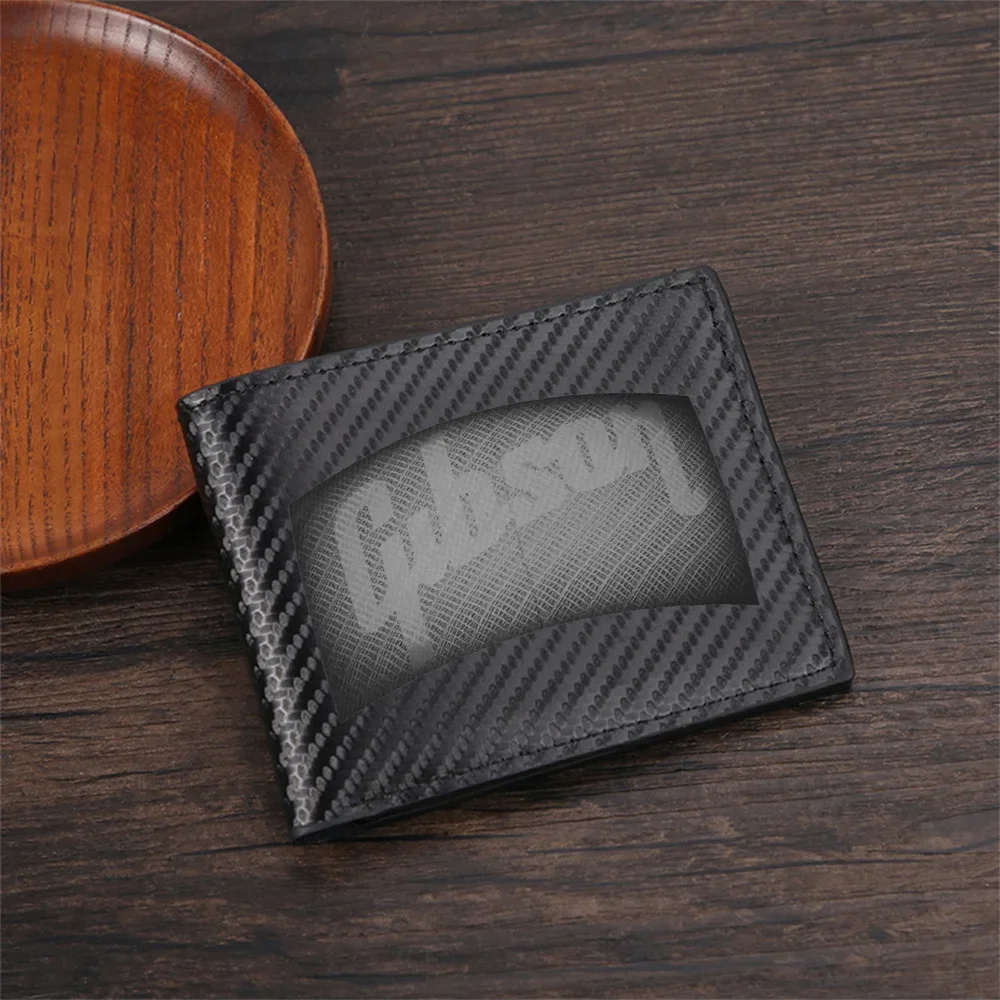 Text fabric texture vintage style Men's Wallets Simple Business Modern Stylish Printing Design Gifts For Father Boyfriend Christ