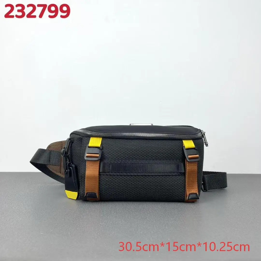 

Новая мужская нагрудная сумка из баллистического нейлона 232799 – повседневная сумка-слинг для поездок на работу, универсальная и стильная.