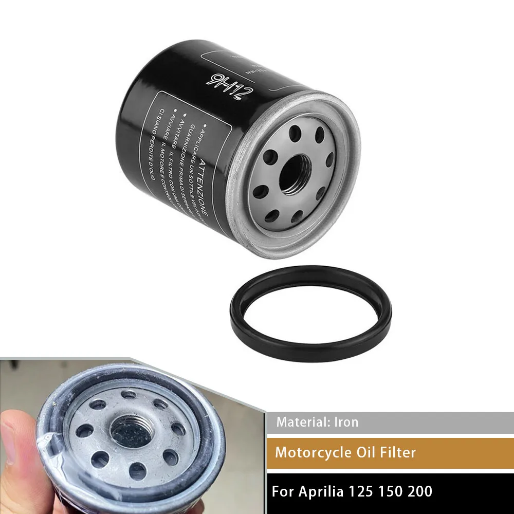 Motorcycle Oil Filter For Aprilia 125 150 200 250 300 AD For Benelli For Derbi 125 GP1 E2 / Low Seat E3 180 Runner VXR Scooter