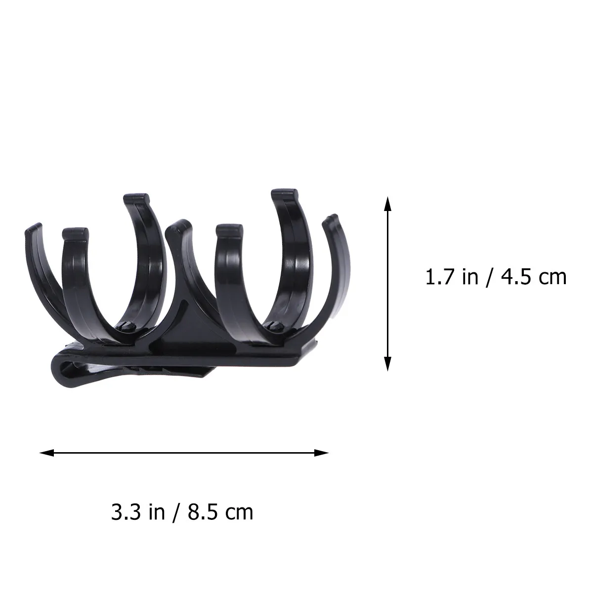 2Pcs Golf Ball Retriever Clip Set for Lovers Premium Material Rotatable Belt Clip Portable Training Aid for Golf Enthusiasts