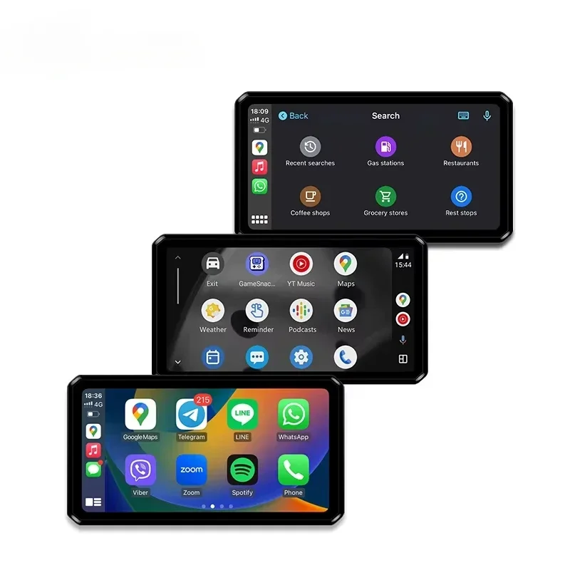 

6.25-Inch motorcycle recorder BSD blind spot warning, front and rear cameras Carplay mobile phone interconnection navigation