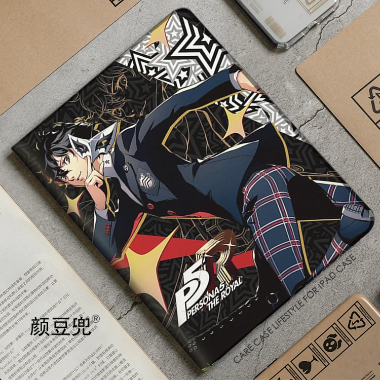 Persona P5 Anime Case For iPad 10.2 7th 8th 10th Air 5 3 Mini 5 6 Case Luxury Silicone For iPad Air 4 iPad Pro11 Case 12.9 inch