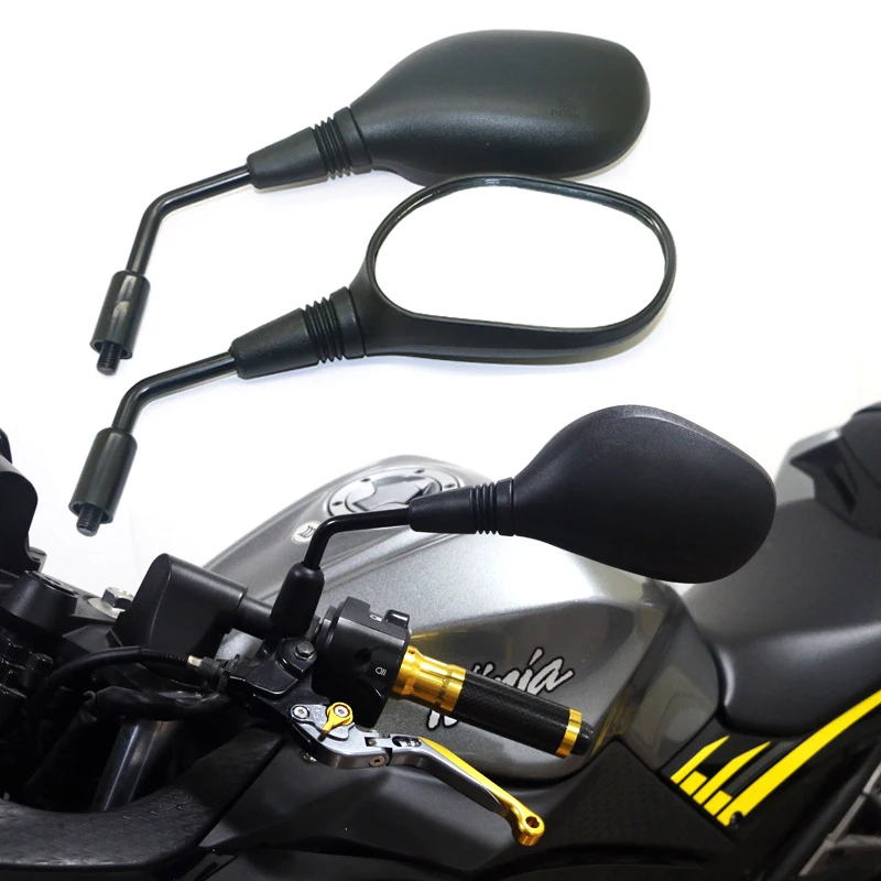 

Зеркало для мотоцикла, боковые зеркала для квадроцикла, электронное зеркало заднего вида для автомобиля, скутер, мотор, электронный велосипед, задняя сторона, выпуклые зеркала для yamaha