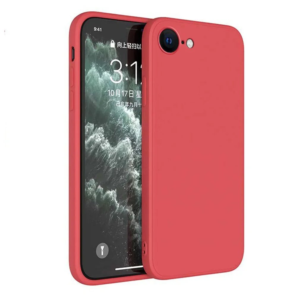 Heiße verkäufe Flüssigkeit Silikon Fall Für iPhone 16E 16 Pro Max 16 Volle Für iPhone 16 16Pro 6 7 8 Plus SE2020 bunte Schutz Abdeckung