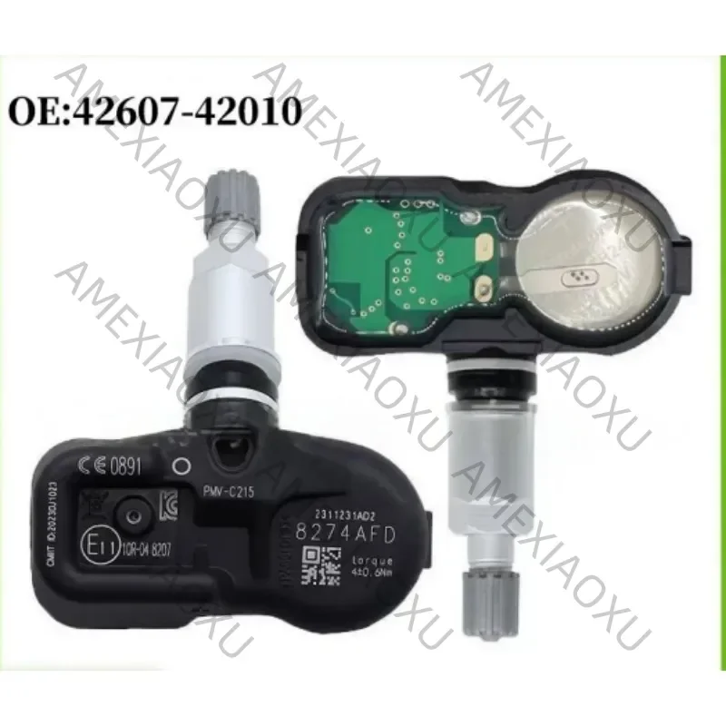 

4Pcs Car Tpms Sensor Suitable For 42607-42010 PMV-C215 Toyota Lexus Automobile High Quality Tire Pressure Sensor AMEXIAOXU