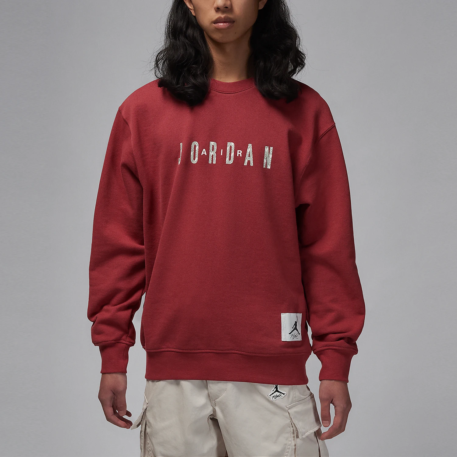 

Nike Genuine Product Year of the Dragon Edition Jordan Men's Light Fleece Round Neck Sweatshirt FZ6437-617