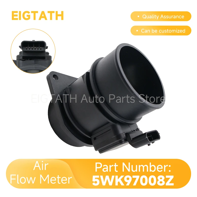 

Датчик массового расхода воздуха (MAF) 5WK97008Z для Renault Trafic, Laguna, Scenic, Espace, Nissan Primastar, Almera, Opel 8200280060, H8200300002