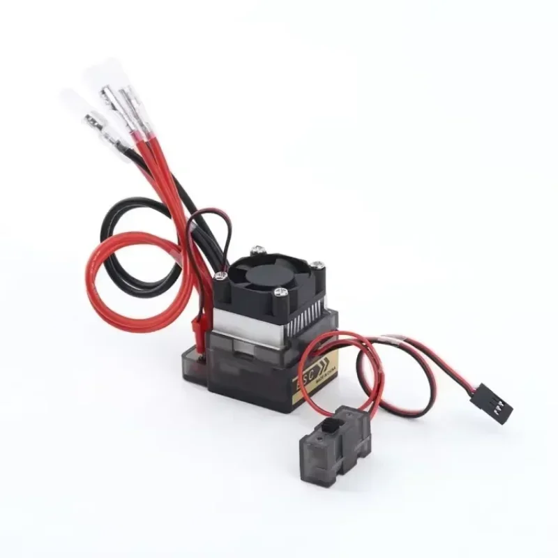 5V/2A BEC 320A 2-3S Waterproof Brushed ESC Electric Speed Controller Suitable for 1:10 Scale RC Car For Boat