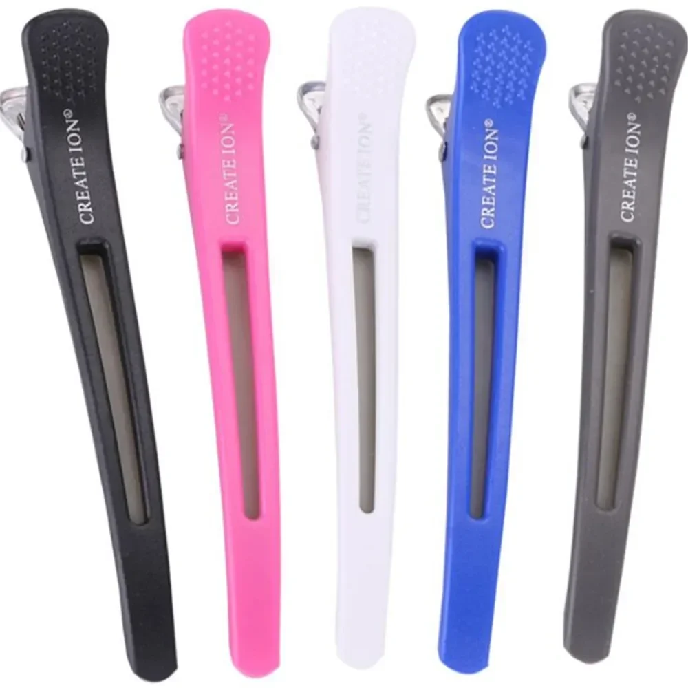 

5/6Pcs Alligator Hair Clips Hairdressing Clamps Claws Section Clip Barber Crocodile Hairpin Salon Styling Tools Hair Accessories