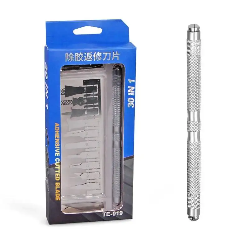 

Набор инструментов для ремонта микросхем: тонкие лезвия для удаления заусенцев с кромок ЦП, для ремонта чипов мобильных телефонов, компьютеров и материнских плат