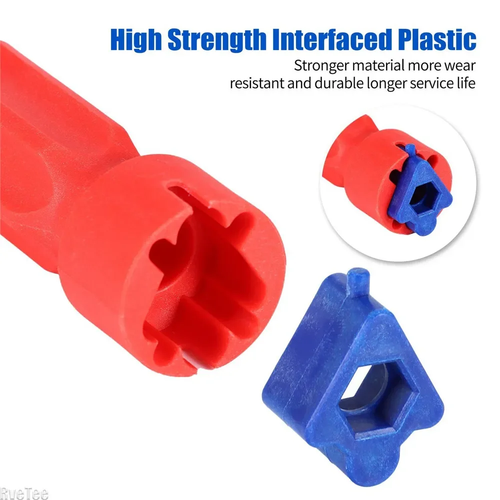Imagem -04 - Chave de Reparo do Assento Sanitário Chave de Instalação de Alta Resistência Fácil Afrouxamento Reparo Ferramenta de Encaixe Antideslizante Banheiro 10 mm 13 mm 17 mm