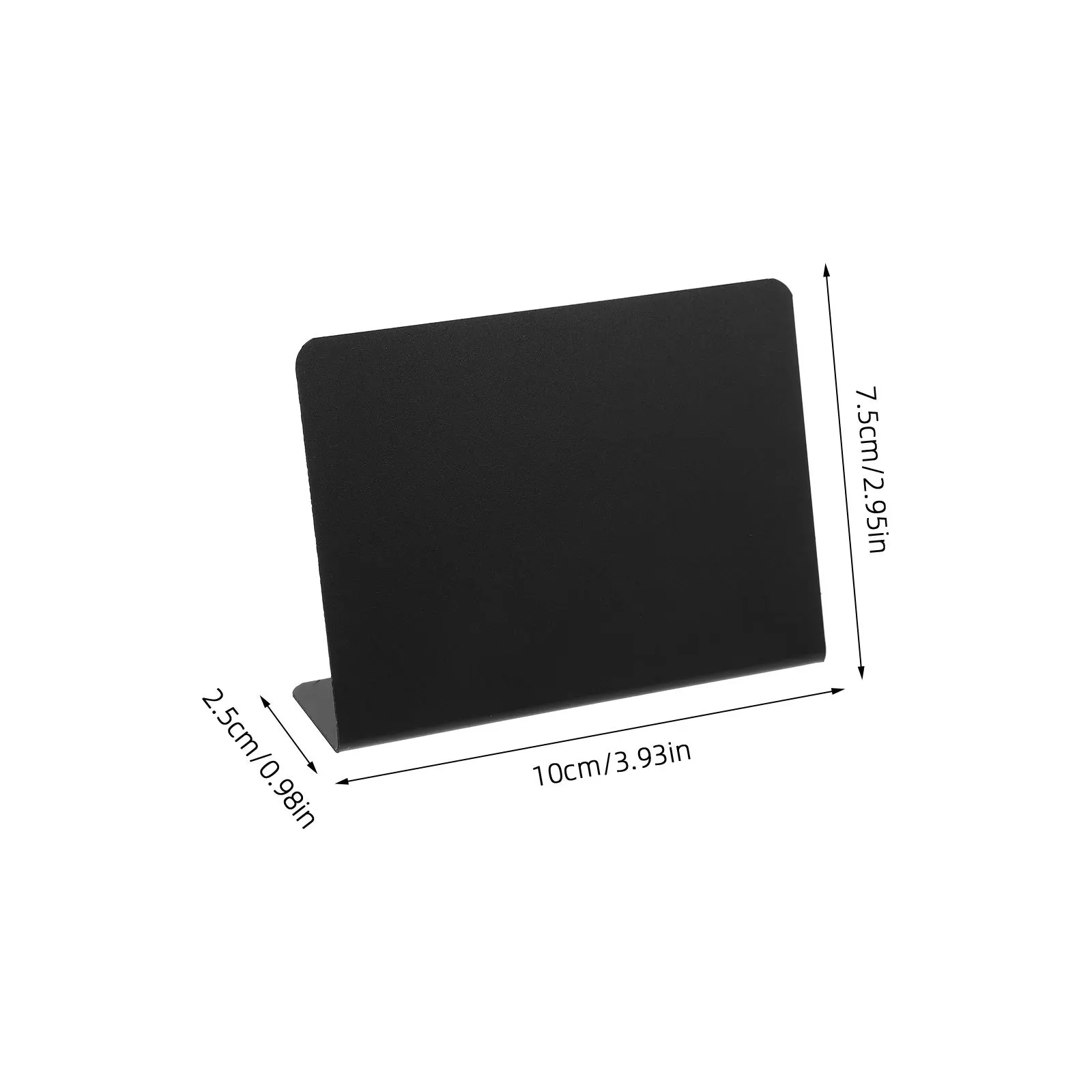 1 مجموعة المحمولة على شكل حرف L علامة السبورة سطح الكتابة السلس لملصقات الطعام بوفيه الأسعار العلامات أنشطة الفصول الدراسية التجزئة