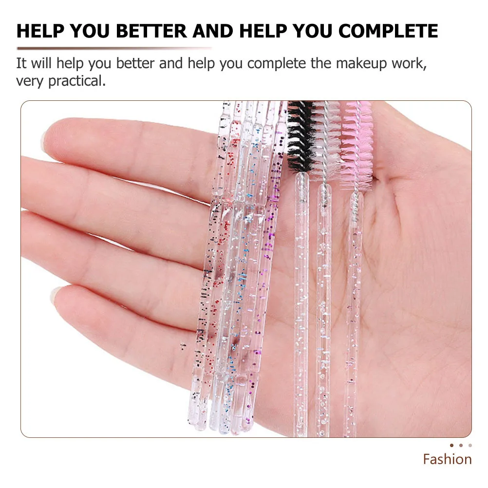 200 ชิ้นแท่งทำความสะอาดเครื่องสำอางค์ งานฝีมือที่ยอดเยี่ยม อุปกรณ์ต่อขนตาสำหรับทำความสะอาดผิวหน้า อุปกรณ์เสริมความงามสำหรับผู้หญิง