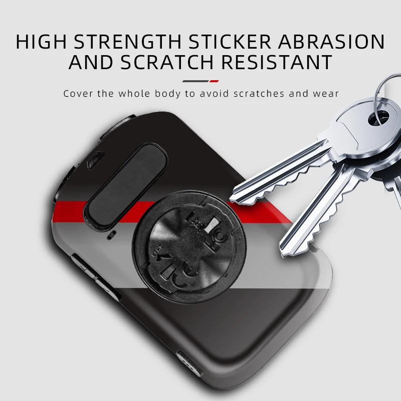 Bike Computer Decorative Sticker Compatible With Trace BSC200, Full Coverage Protective Film