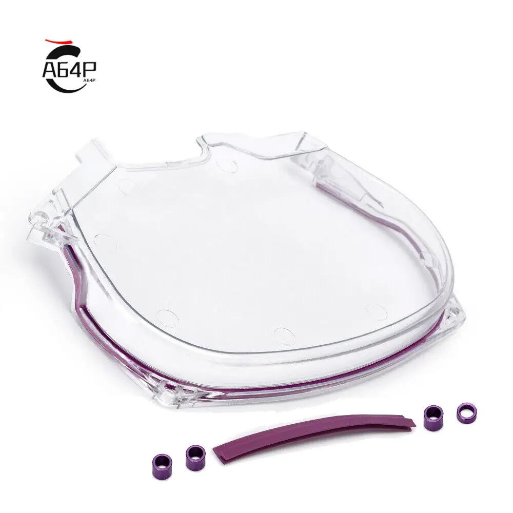 A64P-Clear Cam Gear Timing Belt Cover Turbo Cam Pulley For Mitsubishi DSM Evolution Lancer 4G63 Engine EVO 4 5 6 7 8