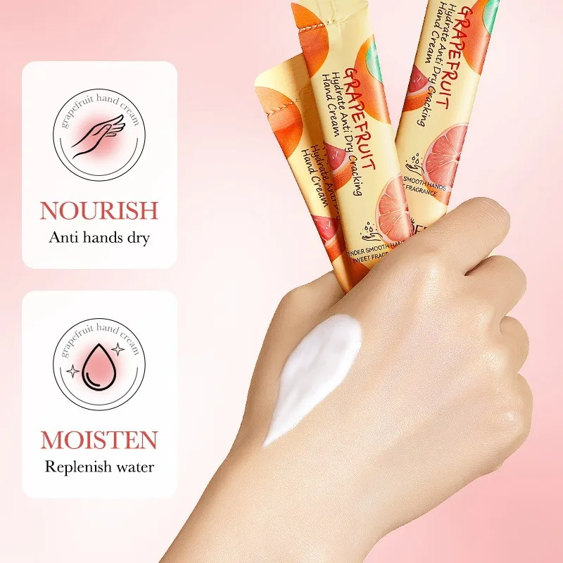 

Grapefruit Hydrating Anti-Crack Hand Cream Balm for Autumn and Winter Dry Skin