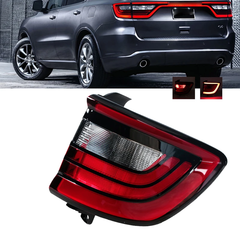 For Dodge Durango 2014 2015 2016 2017-2022 Car Rear Tail Light Brake Lamp Driving Lamp Taillight Assembly 68272126AB 68272127AB