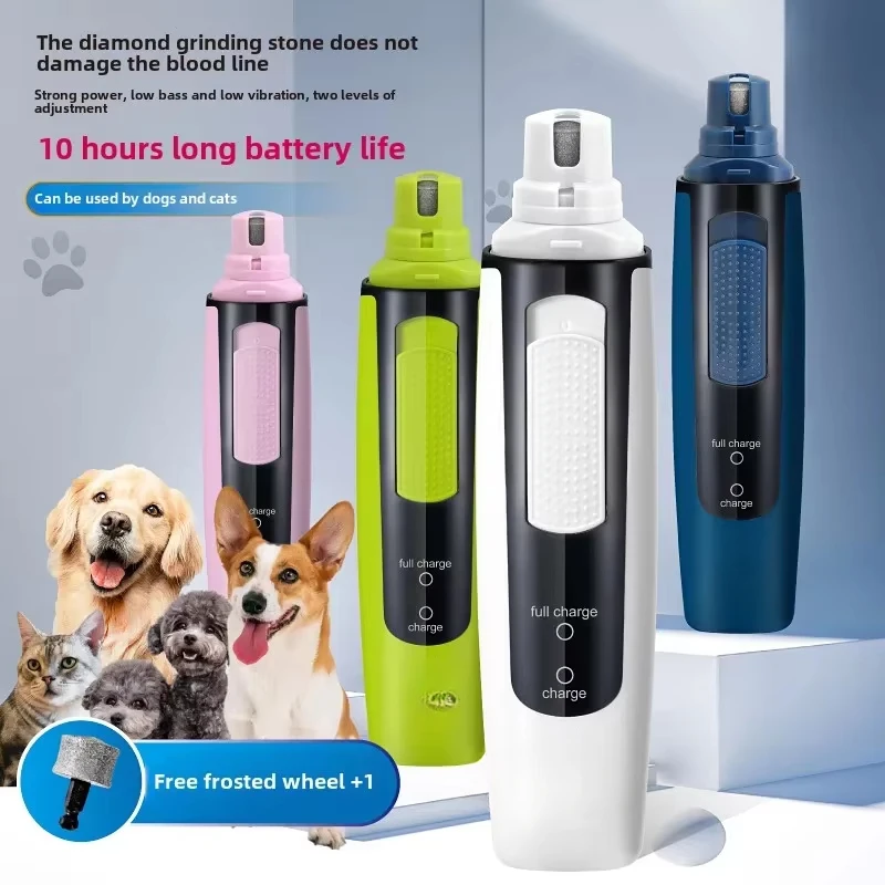 Pet Electric Nail Grinder Puppy Cat Large Dog Nail Grinder