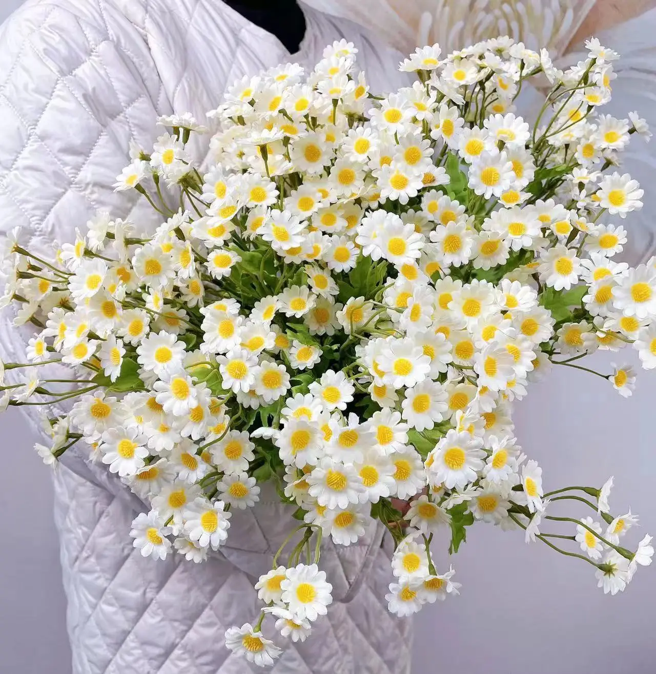 Simulation Chamomile Garden Small Daisy Table Small Fresh Gerbera Flower Soft Installation Simulation Flower Wholesale