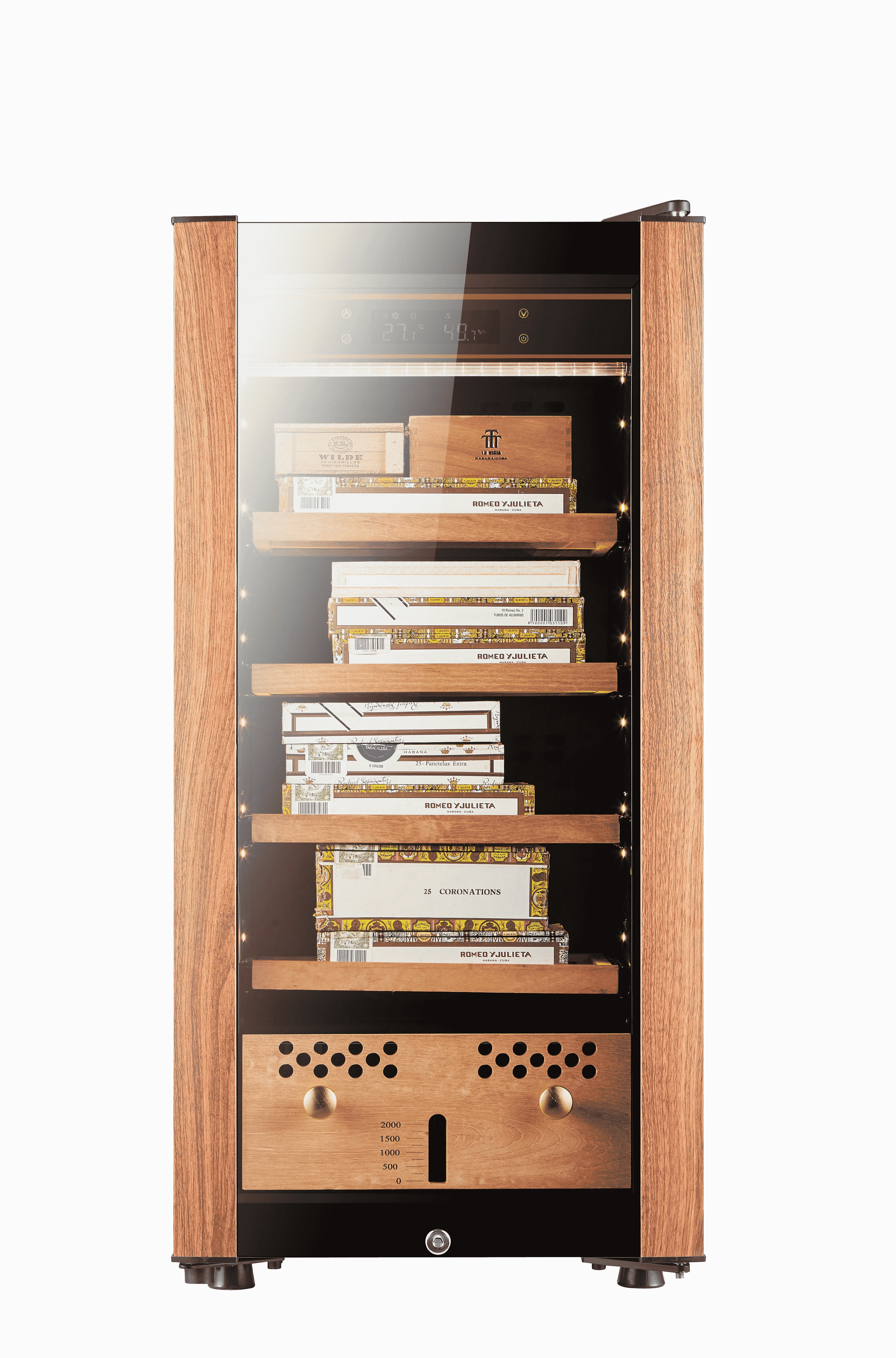 High-End  Cooler Humidor, 300 , 80L Capacity,  Cabinet Humidor Large,  Humidor, Electronic Cigar Humidor