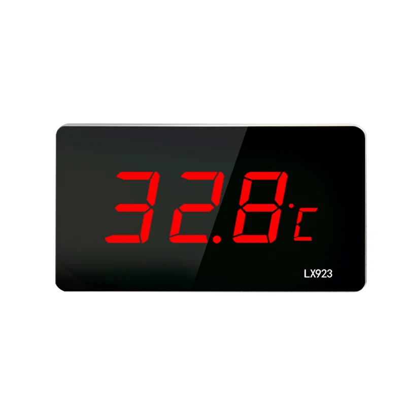 LX923 Thermometer Tools Digital Thermomter With Probe LED Large Screen Standing and Wall Hanging Industrial Humidity Meter