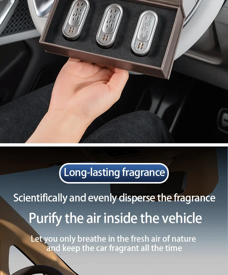 Auto-Duft für DENZA D9 N9 N8 N7 Original Fahrzeugduft-Ersatzset Frische Auto-Innenraum-Luftreinigungszubehör – Detail 10